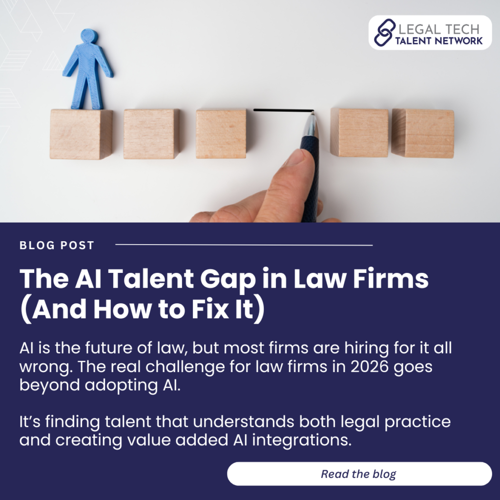 The AI Talent Gap in Law Firms (And How to Fix It)